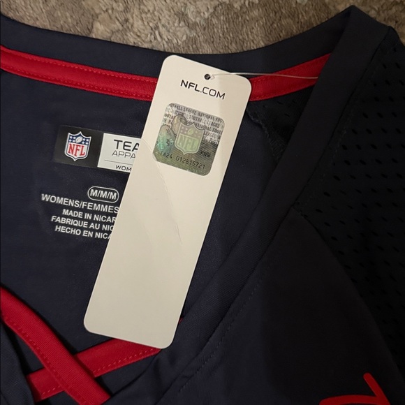 NFL HOUSTON TEXANS Women's Jersey MEDIUM NWT - Picture 6 of 7